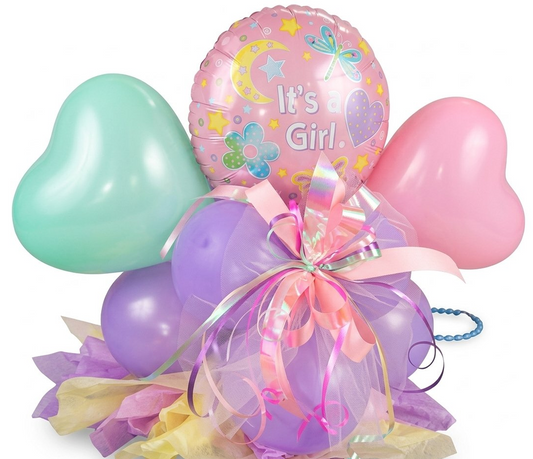 SKU604 Its a girl gift balloon BB09