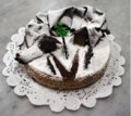 SKU140 Vanilla cake with Christmas decoration
